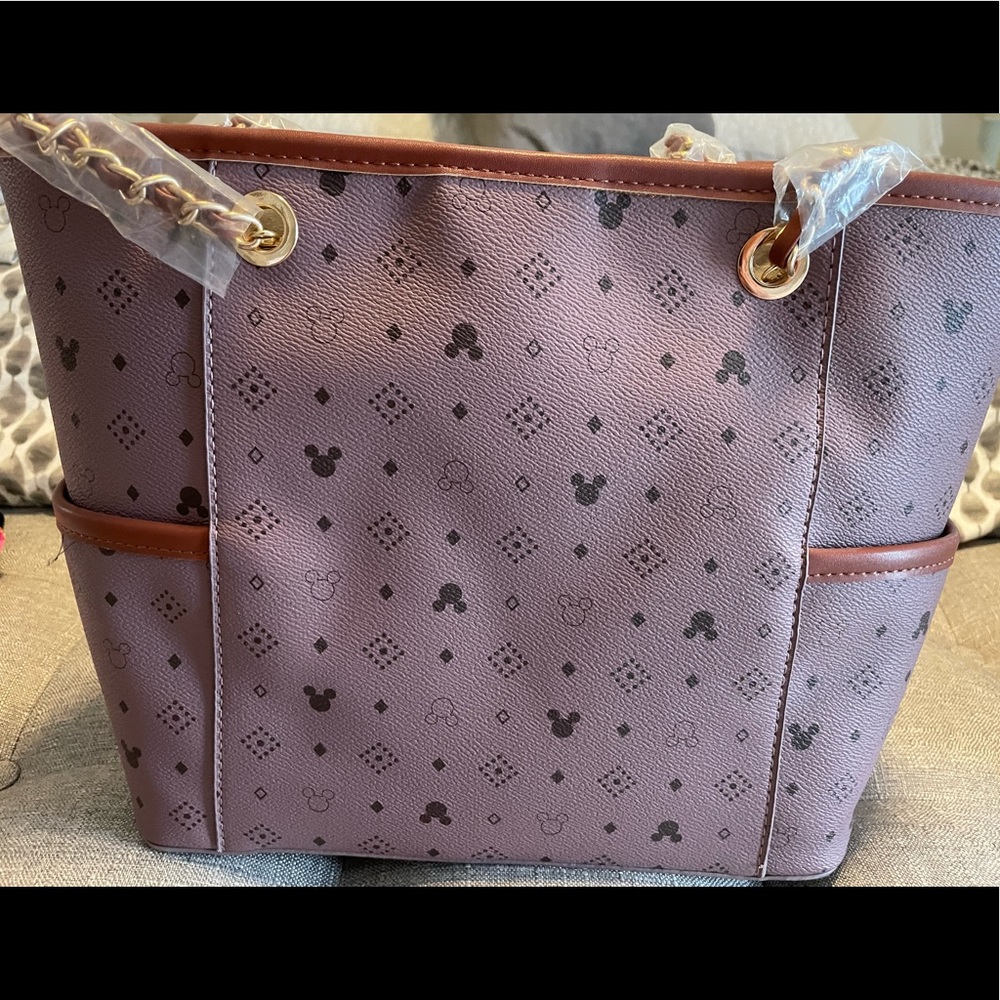 Purple Disney purse
